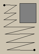画像を避けてのたくるミミズのイメージ